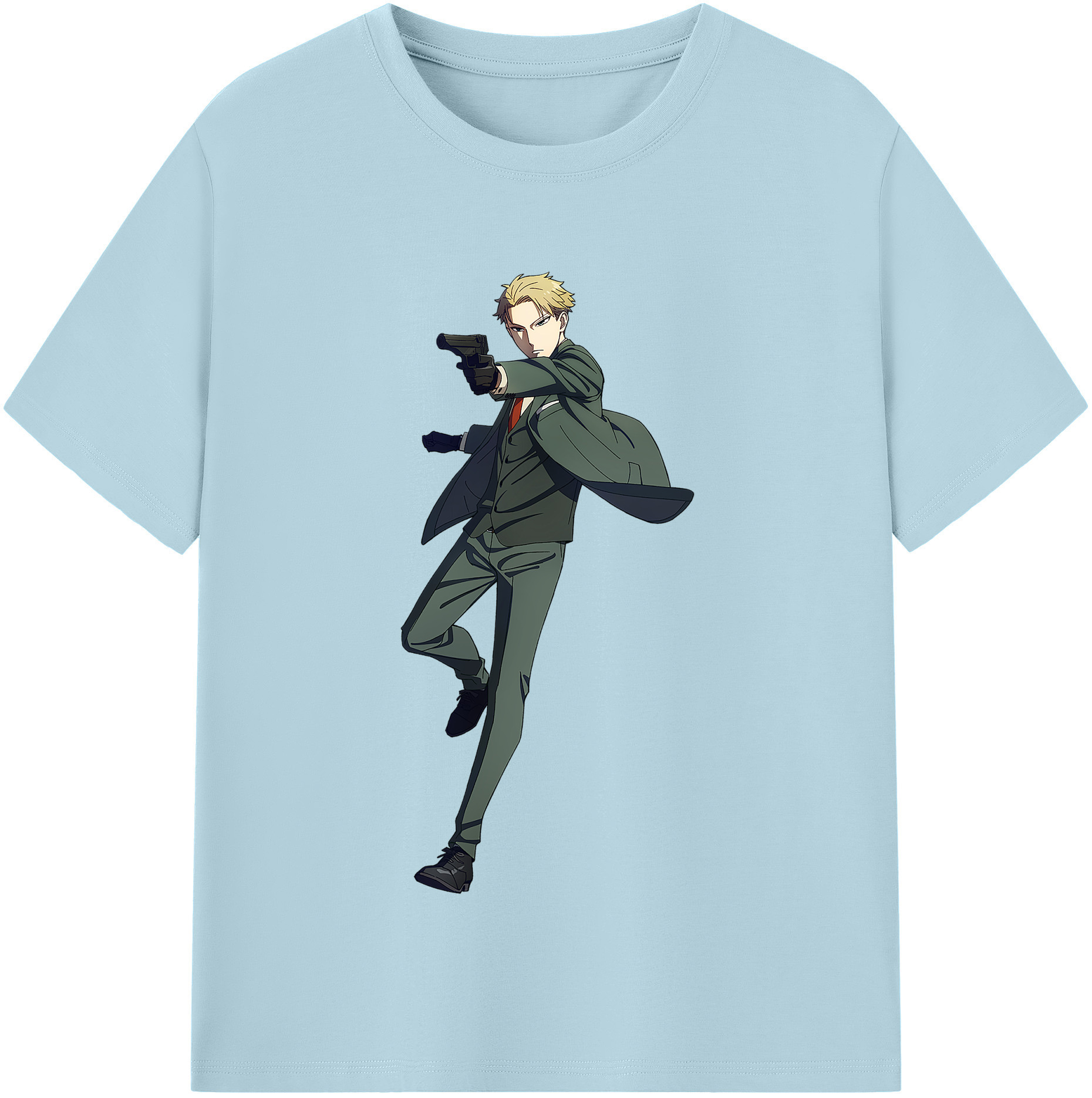 （画像用） SPY×FAMILY间谍家家酒 綿100％半袖Tシャツ（フロントプリント）